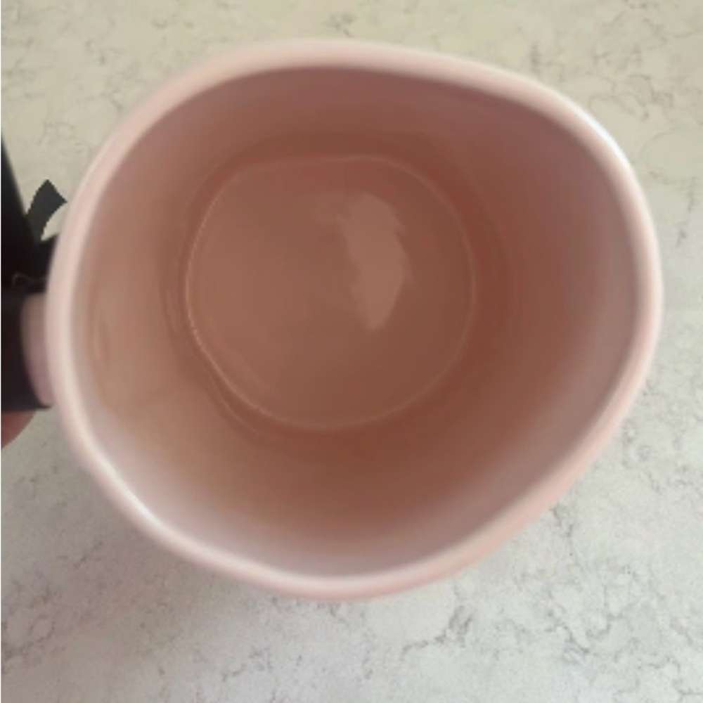 Rae Dunn | Light Pink Skeleton 'Hey Boo' Mug - Picture 6 of 6